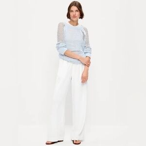 Old Navy High-Waisted Linen-Blend Wide-Leg Pants